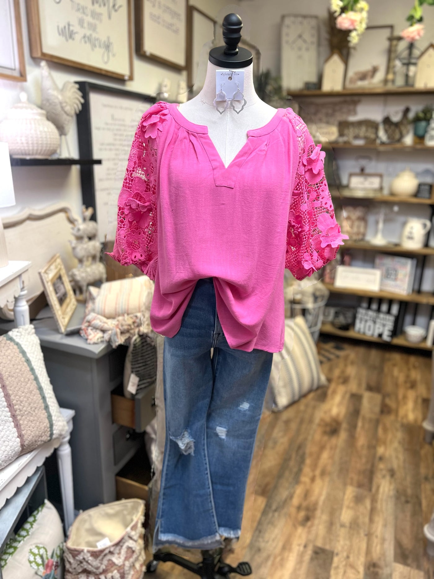 Evelyn Top - Pink