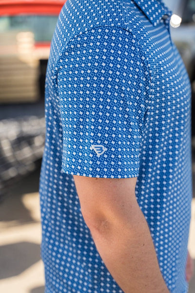 Burlebo Performance Polo - Texas Royal Blue {Restocked}