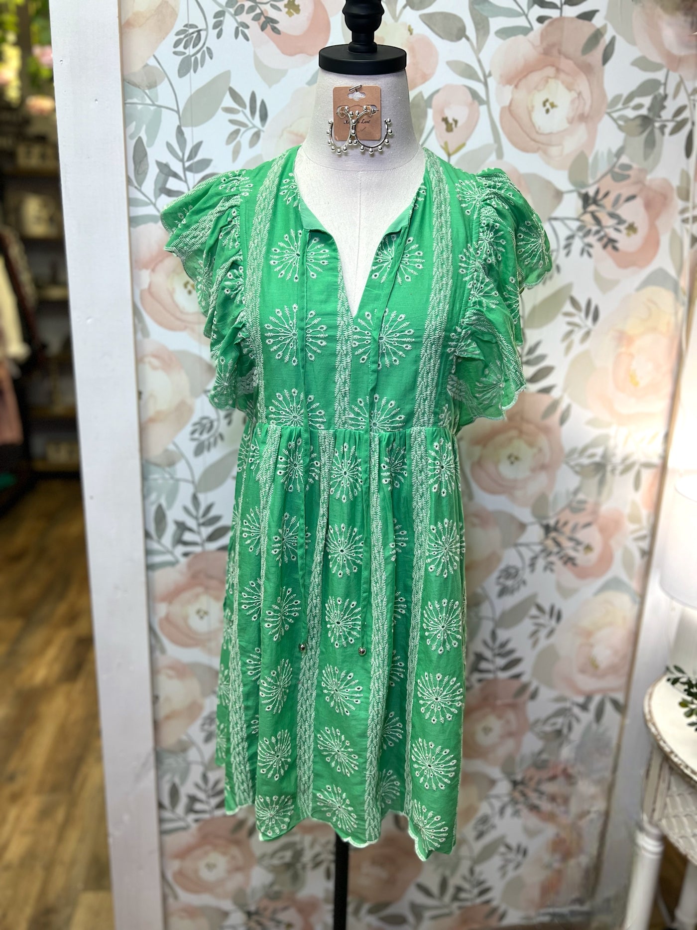 Charlotte Dress - Green