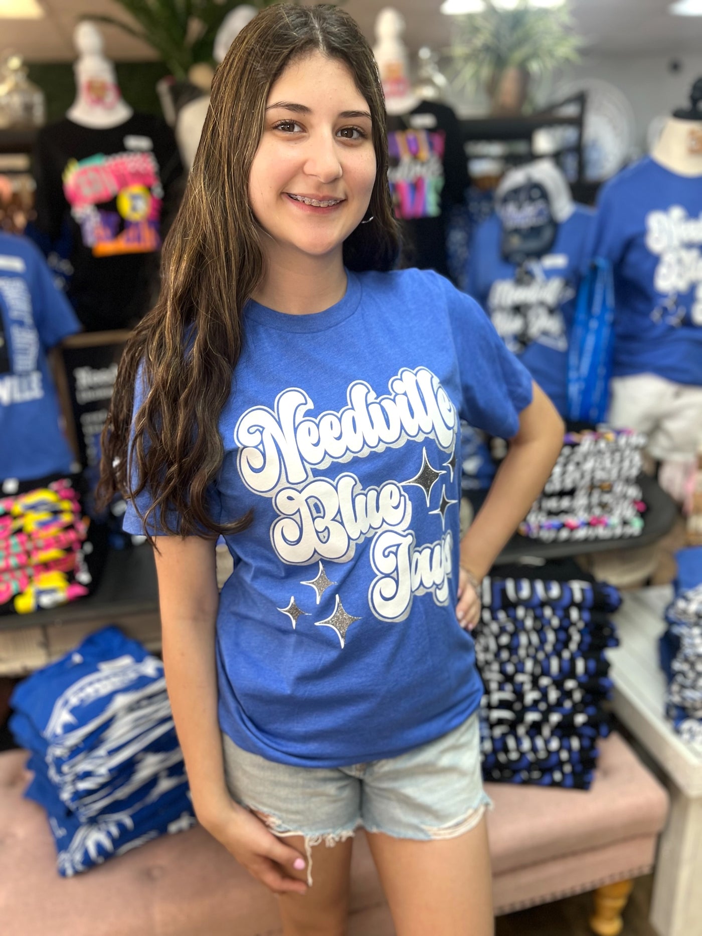 Needville Blue Jay Sparkle - Youth