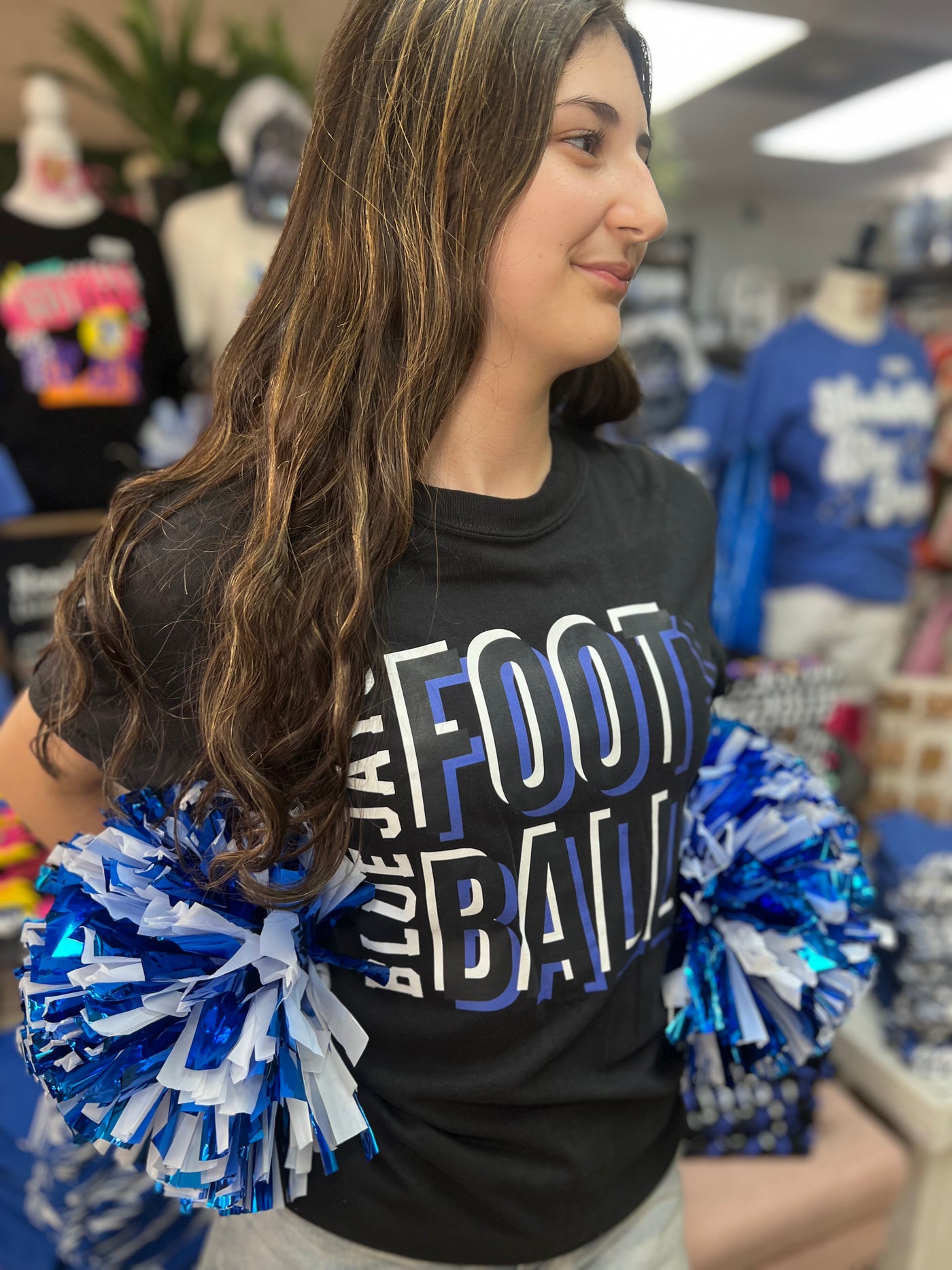 Blue Jay Football tee - Youth