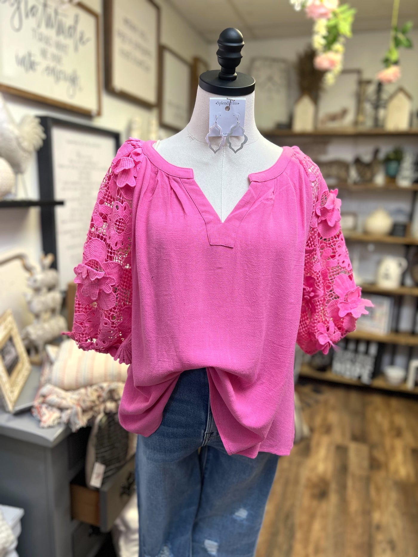 Evelyn Top - Pink