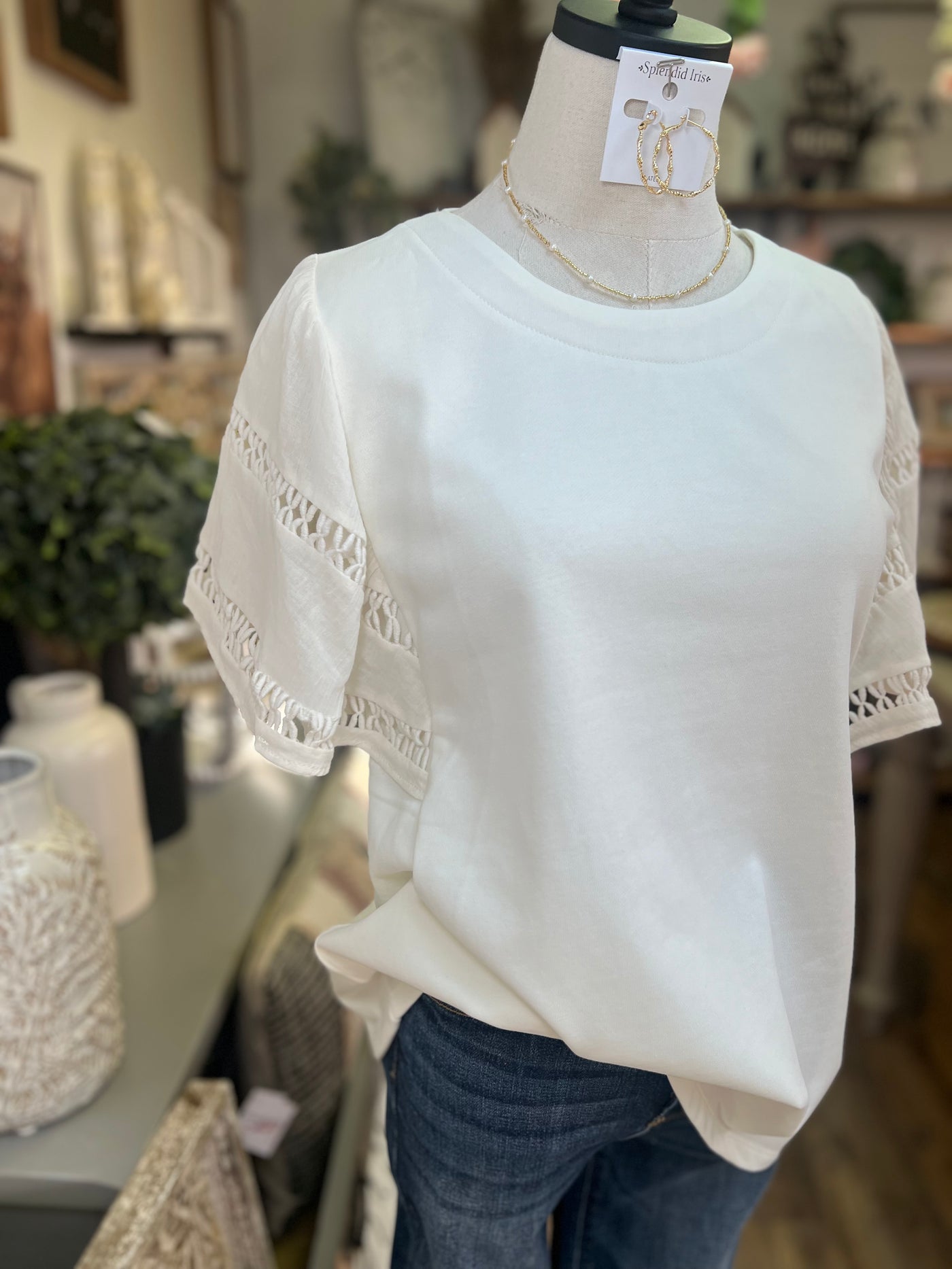 Ellen Top - Cream