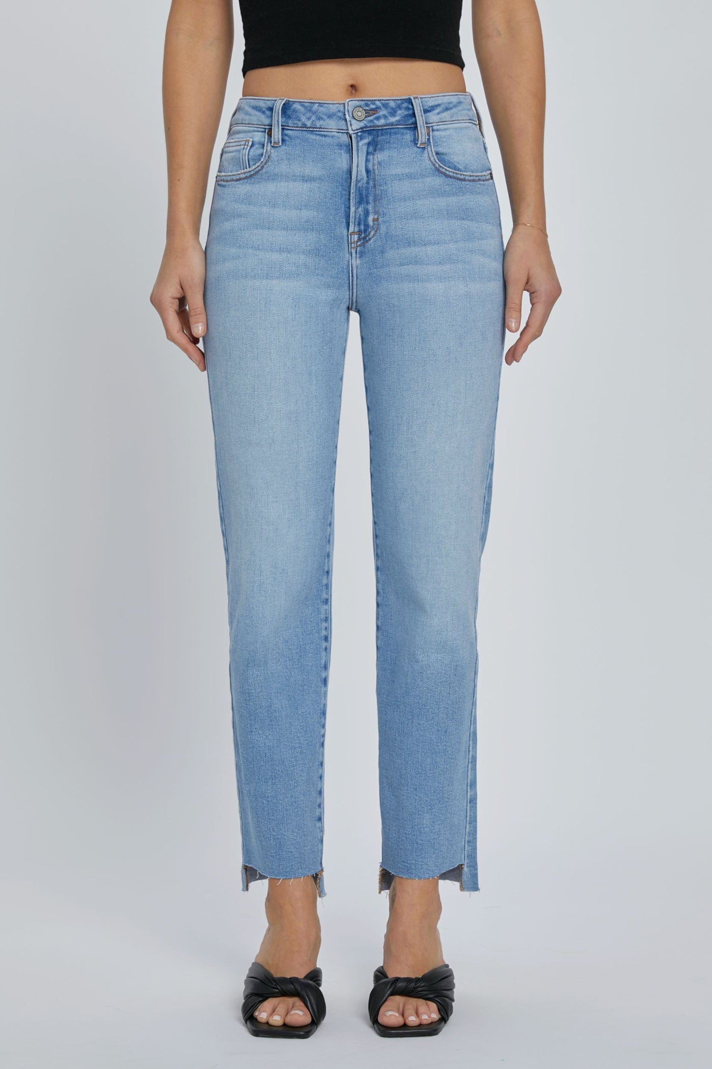 Tracey Straight Leg Jeans ~ Hidden