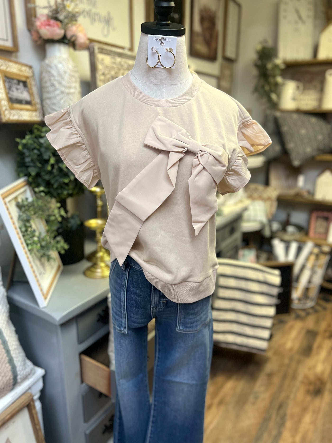 Lizzy Top - Cream