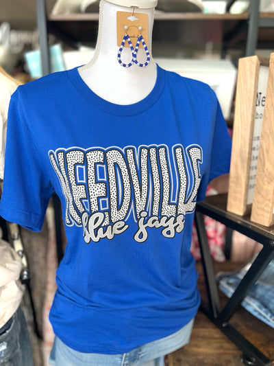 TX, Needville Blue Jays - School Spirit Shirts & Apparel